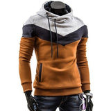 Fashion Autumn Hoodies Men Sweatshirt Male Stitching Hooded