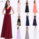 Bridesmaid Dresses | Long Chiffon Wedding Party Gowns