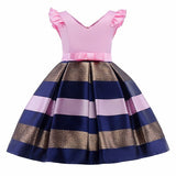 Baby Girls Princess Striped Dress