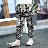 Pants For Boys |Clothing Pants |Floral Print Trousers |Harem Pants| Trousers Girls|