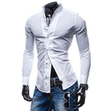 Business Dress Shirts\ Slim Fit Shirts |Men's Long Sleeve Shirts |Men Shirt|