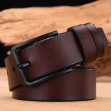 Men's genuine leather strap luxury belt
