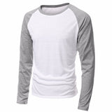 Long Sleeve T-shirt |Tee Streetwear| Round Neck T-shirts |Baseball T-shirts| Men Shirt|
