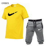Tracksuit Men Sportswear Suit