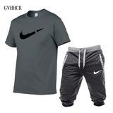 Tracksuit Men Sportswear Suit