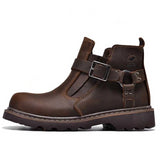Fashion Genuine Leather Men's Boots