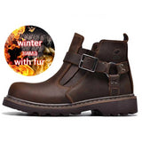 Fashion Genuine Leather Men's Boots