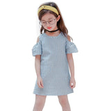 Striped Patchwork Character Dress