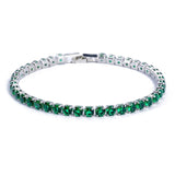 Cubic Chain Crystal Tennis Bracelets | Fashionable Bracelets
