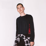 Letter Print Round T-shirt | Fashionable Man T Shirt