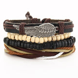 Leaf Leather Men Fashion Bracelet | Fashionable Bracelets | Charm Bracelets