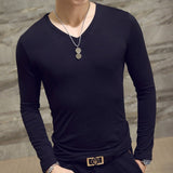 V Neck Pullover Casual Minimalist T-shirts