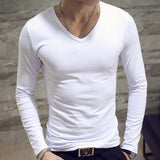 V Neck Pullover Casual Minimalist T-shirts