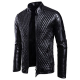 Fashion men leather jacket Spring autumn Casual PU coat