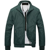 Men Jacket coat Singles Stand Collar Casual Jacket