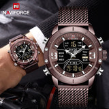 New Top Luxury Brand Stainless Steel Sports Men Watch