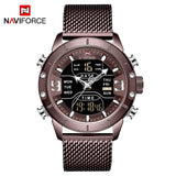 New Top Luxury Brand Stainless Steel Sports Men Watch