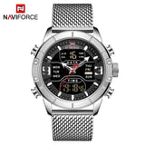 New Top Luxury Brand Stainless Steel Sports Men Watch