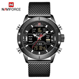 New Top Luxury Brand Stainless Steel Sports Men Watch