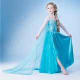 Snow Queen Dress| Children Clothes |Elsa Dresses |Princess Dresses| Anna Costume |Little girl dress|