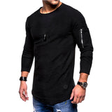 Casual Slim Stretch long-sleeve T-shirt