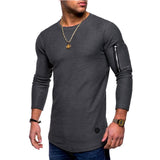 Casual Slim Stretch long-sleeve T-shirt | Stylish T Shirts