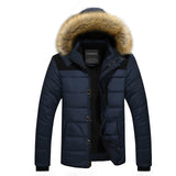 New Arrival Warm Winter Men Hooded Jacket