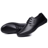Fashion Business Mens Dress Shoes Round Toe Flats Classic