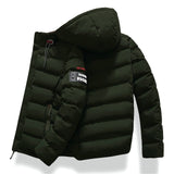 Men Winter Coat Hooded Warm Men's Winter Jacket