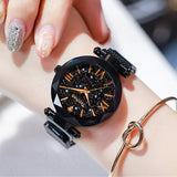 Luxury Women Watches Magnetic Female Clock