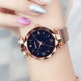 Luxury Women Watches Magnetic Female Clock